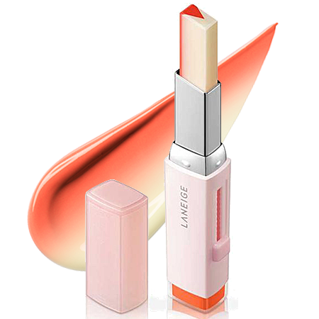 Laneige,Laneige Two Tone Tint Lip Bar,02 Tangerine Slice,ลิปทูโทน,ทินต์ทูโทน,สไตล์เกาหลี