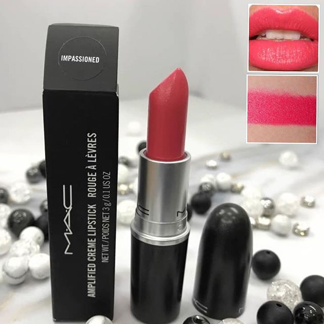 #Impassioned,MACลิปสติก,MAC,Amplified Creme, Lipstick, Rouge A Levres,ลิปสติก