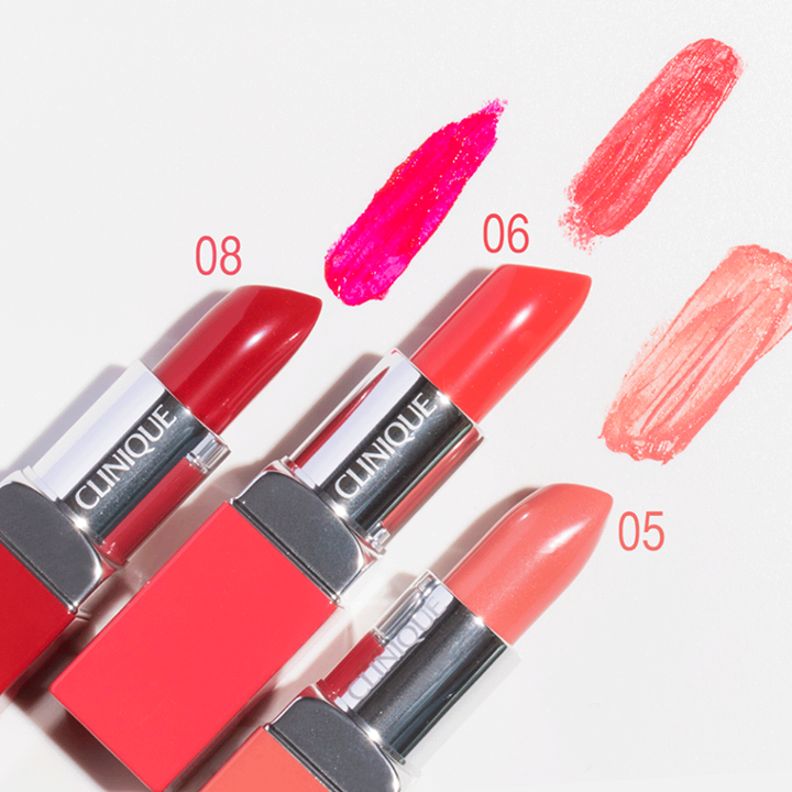 CLINIQUE, ลิป CLINIQUE, CLINIQUE POP Lip Colour, CLINIQUE #05 melon pop, CLINIQUE POP Lip Colour + Primer #05 melon pop