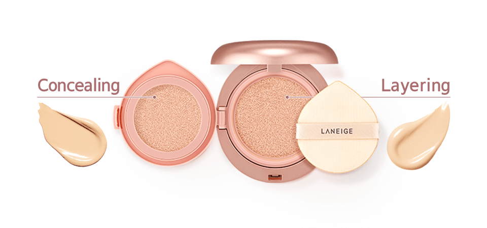 Laneige,Laneige Layering Cover Cushion,Layering Cover Cushion,คุชชั่น 2 ชั้น,ลาเนจคูชั่น,ลาเนจ คูชั่น ใหม่ล่าสุด,คูชั่นของลาเนจ,คูชั่นเกาหลี