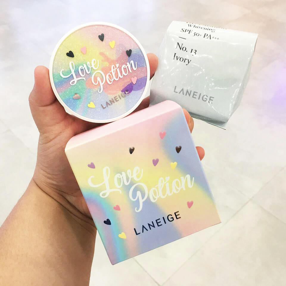 laneige bb cushion love potion,laneige love potion bb cushion รีวิว,laneige love potion bb cushion สี,ลาเนจบีบีคูชั่น,ลาเนจคูชั่น,Laneige bb custion Love potion,