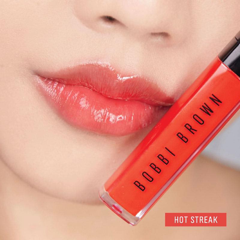 BOBBI BROWN, BOBBI BROWN Crushed Oil-Infused Gloss, BOBBI BROWN Crushed Oil-Infused Gloss #Hot Streak, BOBBI BROWN Crushed Oil-Infused Gloss #Hot Streak รีวิว, BOBBI BROWN Crushed Oil-Infused Gloss #Hot Streak 6ml, ลิปกลอส, ลิป BOBBI BROWN